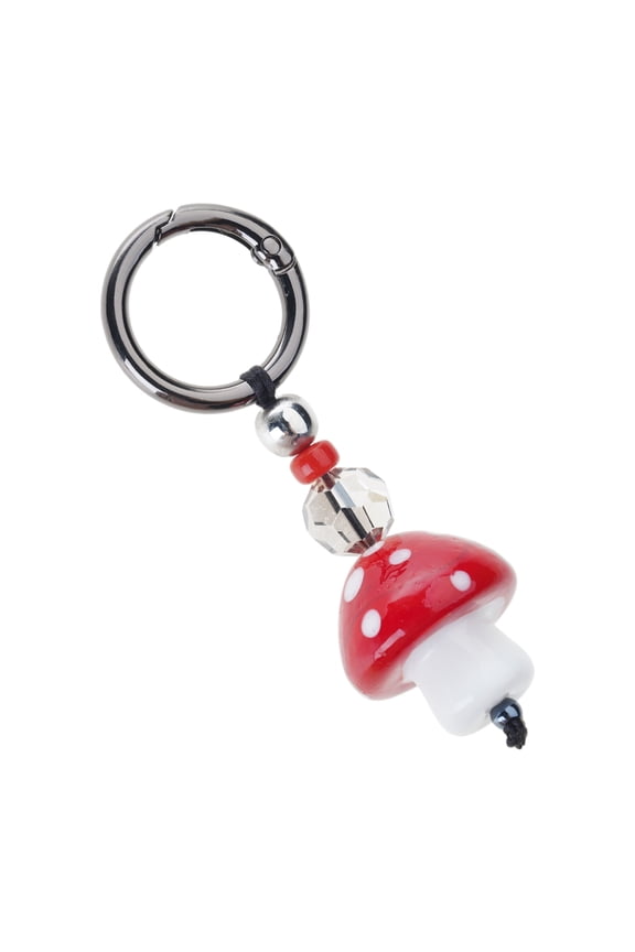 Adorable Colorful Mushroom Keychain Lovely Resin Bag Charm For Keys Backpacks Gifts Lightweight Sturdy User Friendly Accessories