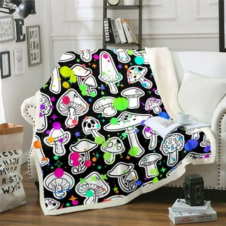  WUQUWU Tie-Dye Colorful Flannel Fleece Blanket Soft Fluffy Throw  Blanket, Used for Sofa Bed Travel Camping Outdoor : Home & Kitchen