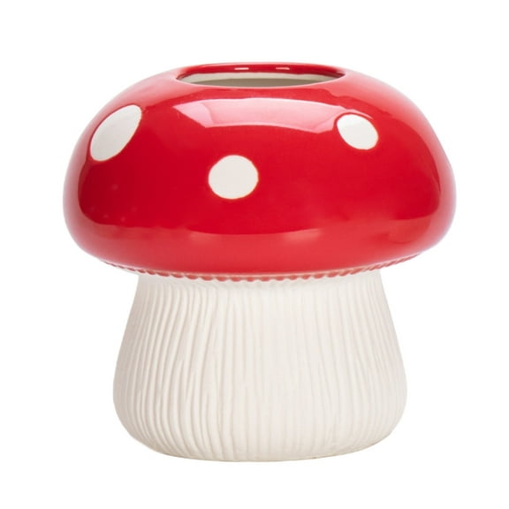 Mushroom Toothbrush Holder for Bathrooms Cute Ceramic Toothbrush Holder Mushroom Bathroom Decor