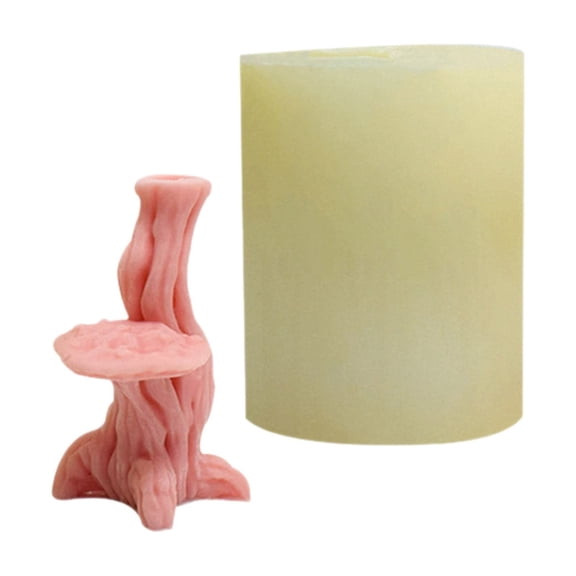 Mushroom Tree Silicone Molds, Tree Shaped Silicone Molds for Soap Gypsum Decorations, Epoxy Resin Molds