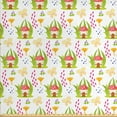 thumbnail image 1 of Ambesonne Cartoon Fabric by the Yard Upholstery, Spring Forest Toadstool, 10 Yards, Multicolor, 1 of 4