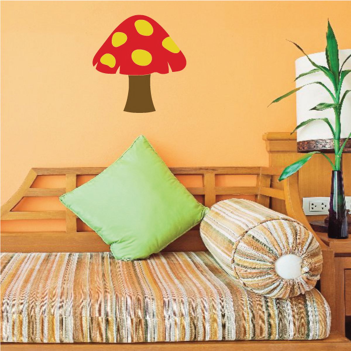 Mushroom Wall Decal Vinyl Decal Car Decal Vd006 25 Inches