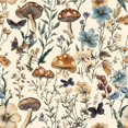 thumbnail image 1 of Mushroom Wallpaper Peel and Stick Vintage Floral Contact Paper 16.9 x 393.7 Boho Self Adhesive Removable Wallpaper Mushroom Forest Decorative Contact Paper for Bathroom Cabinets Vinyl, 1 of 8