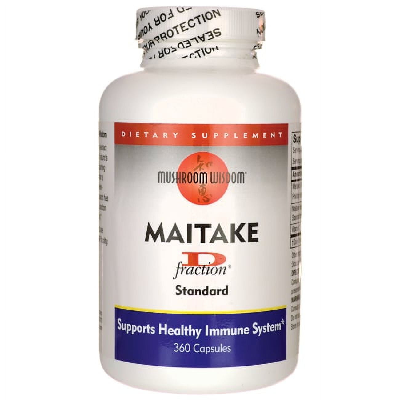 Mushroom Wisdom Maitake D Fraction Standard 360 Caps