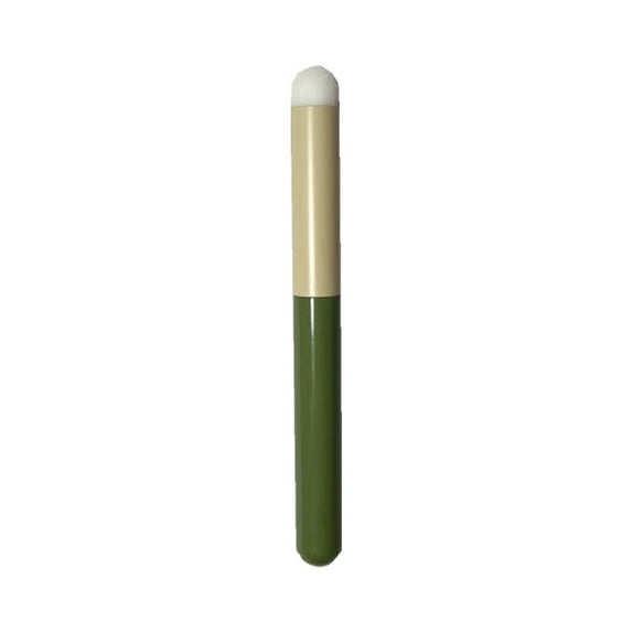 Mushroom head concealer brush, round head sponge, thick aluminum tube, made of PS frosted handle