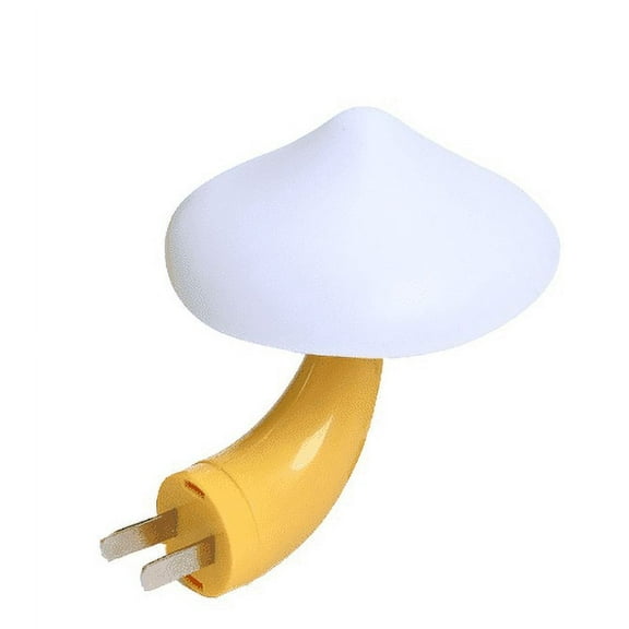 Mushroom night light Colorful LED light Induction night light Lighting LED light Bedside feeding light Household appliances (red, yellow, green, blue)