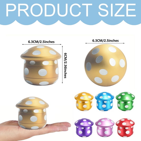 Mushroom-shaped Grinder, Pink Vegetable nutrient puree stirring,Food blender,Carbon steel-Pink