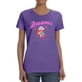 thumbnail image 1 of Mushrooms Dreams Come True Shaped T-Shirt Women -Image by Shutterstock, Female Medium, 1 of 4