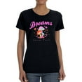 thumbnail image 1 of Mushrooms Dreams Come True Shaped T-Shirt Women -Image by Shutterstock, Female x-Large, 1 of 4