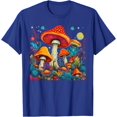 thumbnail image 1 of Mushrooms Forest Fungi Festival Unisex T-Shirt for Men Women Kids Toddler,Royal Blue Color,Size 2T, 1 of 5