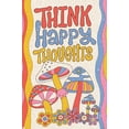 thumbnail image 1 of Mushrooms - Think Happy Thoughts Wall Poster, 14.725" x 22.375", 1 of 4