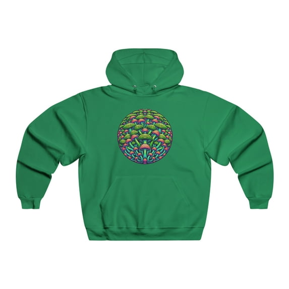 Mushrooms illusions hoodie #2