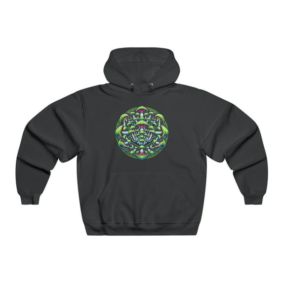 Mushrooms illusions hoodie