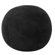 Mushy Pillow 10 Round Velvet Ball Decorative Pillow   Soft Pearl Cotton Filled Accent Throw Pillow for Couch, Sofa or Bed