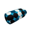 thumbnail image 1 of Mushy Pillow Microbead Bolster Polka Dot Roll Pillow, 1 of 3