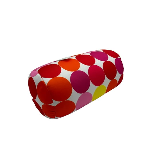 Mushy Pillow Microbead Bolster Polka Dot Roll Pillow