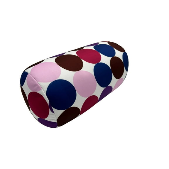 Mushy Pillow Microbead Bolster Polka Dot Roll Pillow