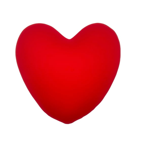 Mushy Pillows Heart Shaped Microbead Pillow Super Soft and Delightfully Squishy
