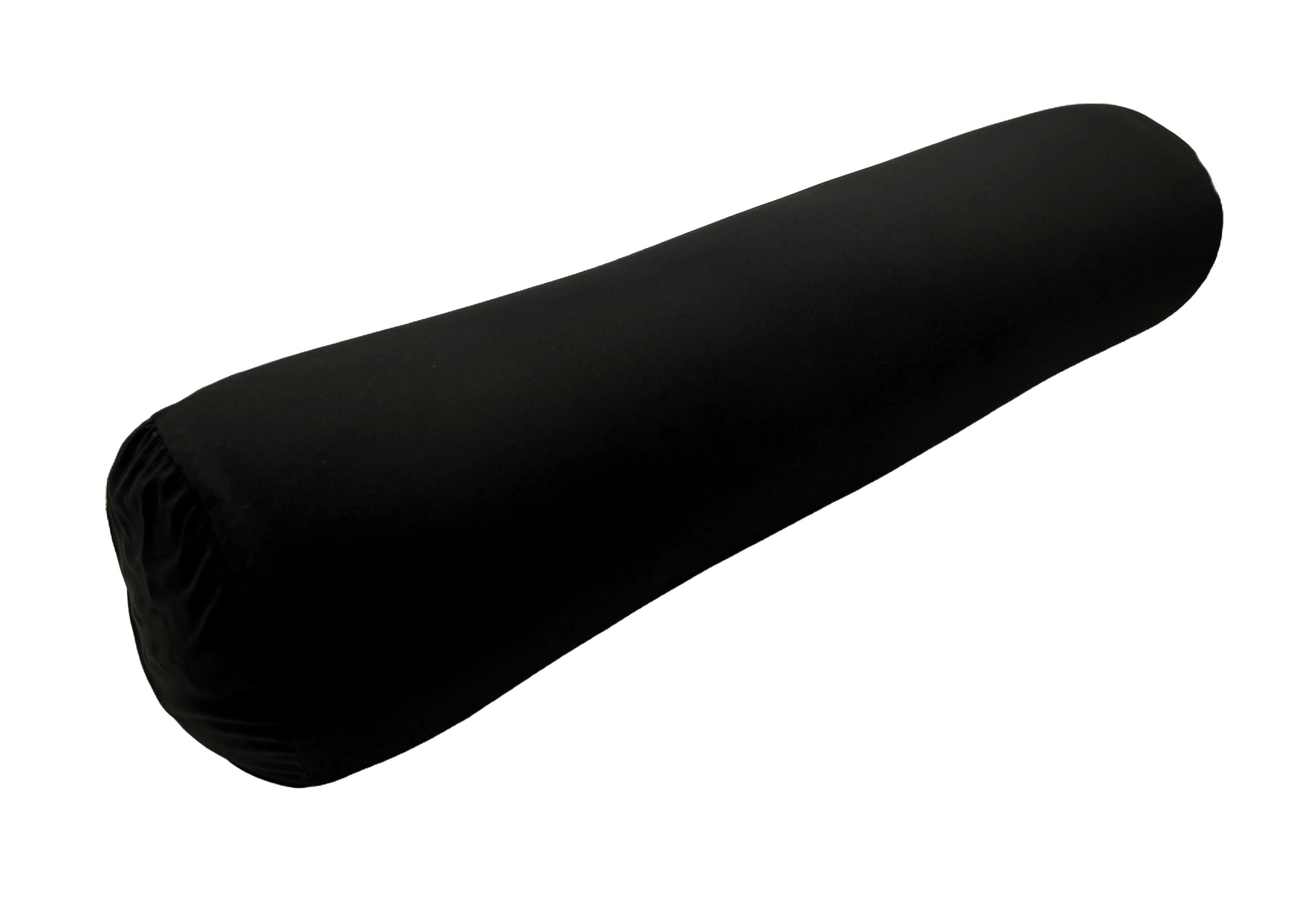 Mushy Pillows Compact Body Pillow – Moldable Microbead Support for Side Sleepers, 30" x 8"