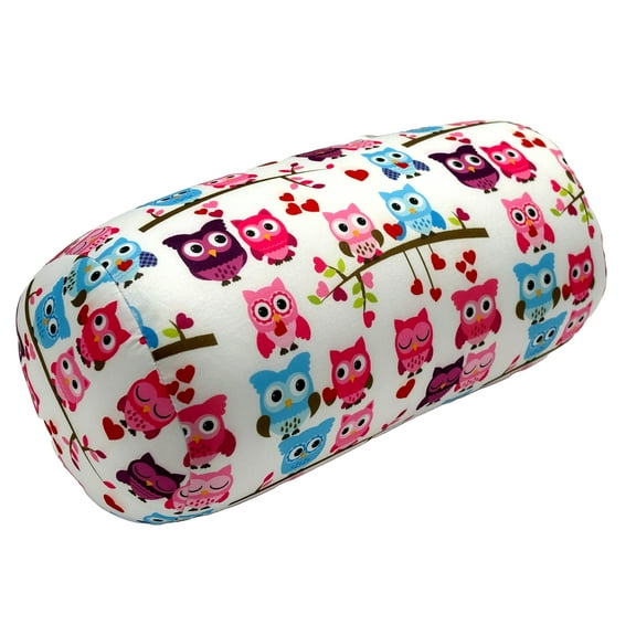 Mushy Pillows Ultra-Soft Microbead Roll Bolster for Back & Neck Support, Travel, and Therapy