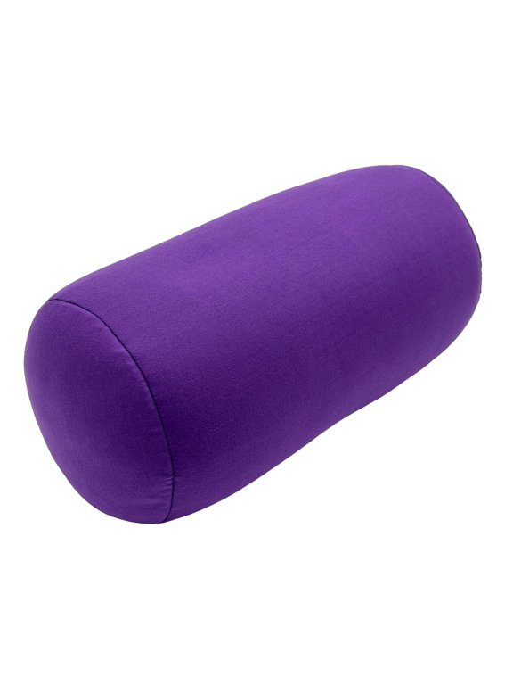 Ultra-Soft Microbead Roll Bolster for Back & Neck Support, Travel, and Therapy