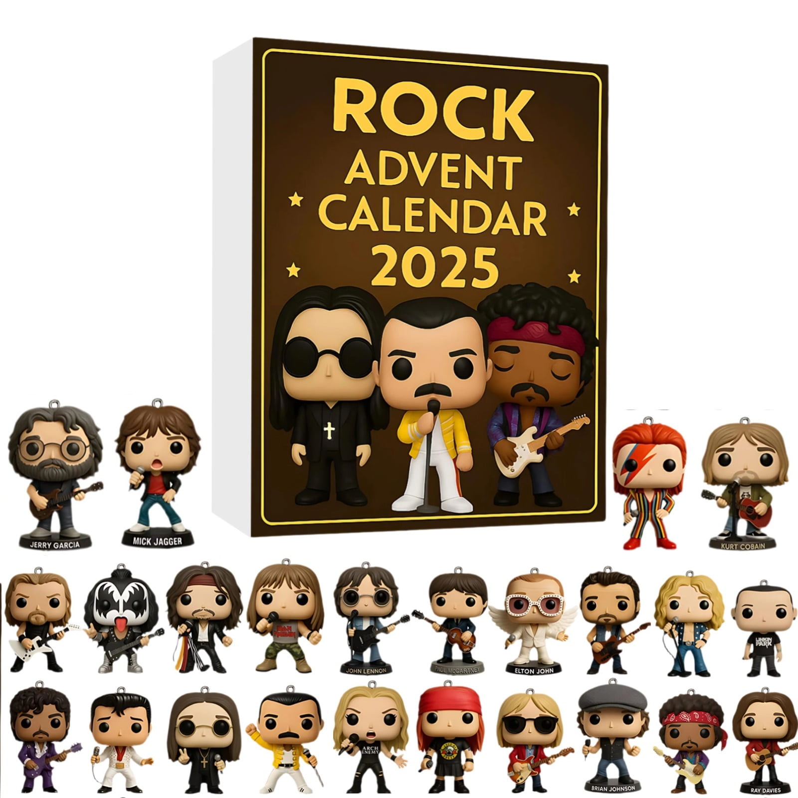 Music Advent Calendar 2025 Ozzy Osbourne Rock Countdown Advent