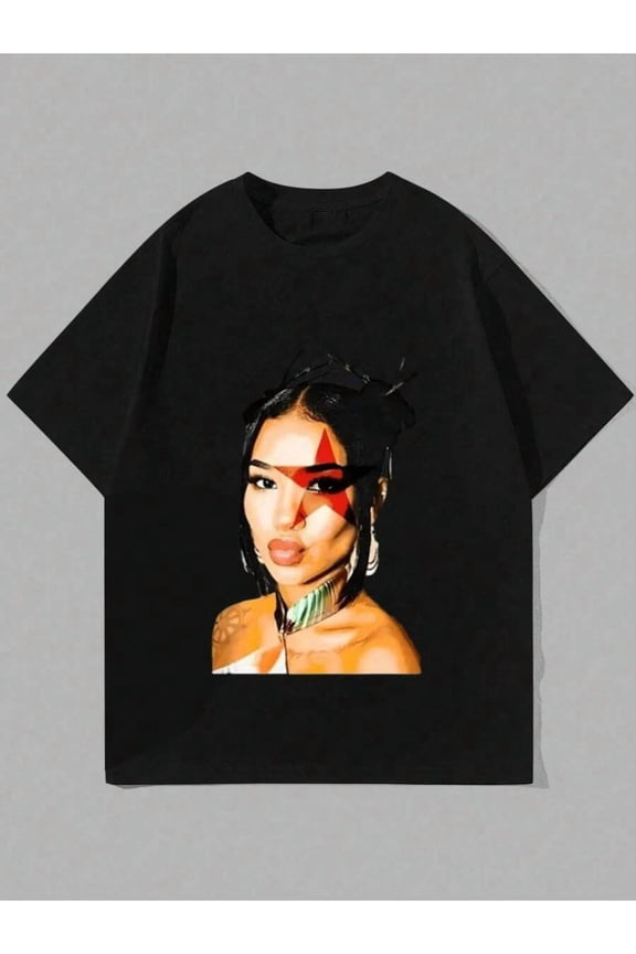 Music Aiko T-Shirt Casual Digital Print 220g Pure Heavy 100% Cotton T Shirt