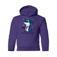 thumbnail image 1 of Music And Shark Hoodie Juniors -Image by Shutterstock,  Medium, 1 of 4