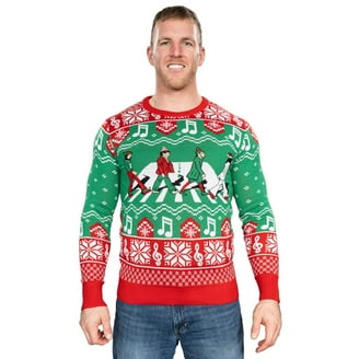 Jumper Knitting Two Headed Ugly Christmas Sweater Mens And Womens - Main Image