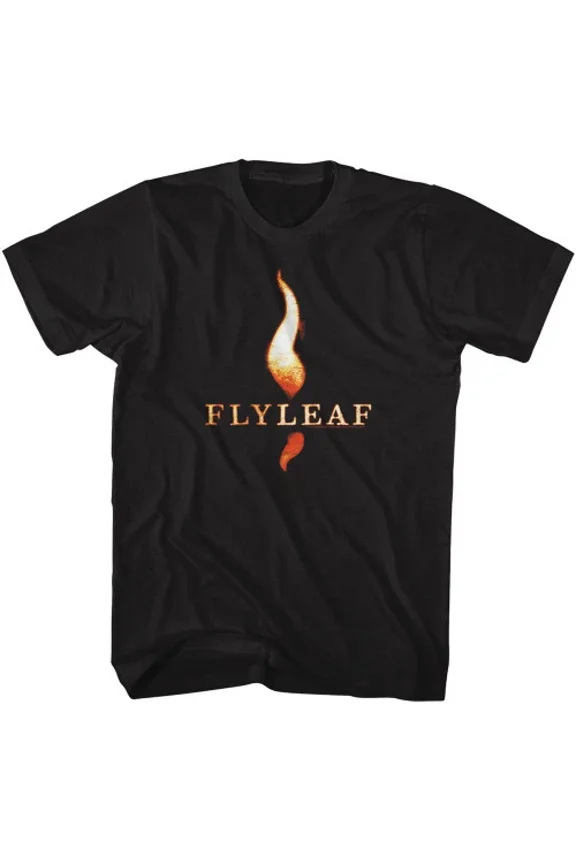 Music Band Flyleaf Flame Logo Black Adult Merch Rock Tee Unisex T-Shirt up to Size 5XL