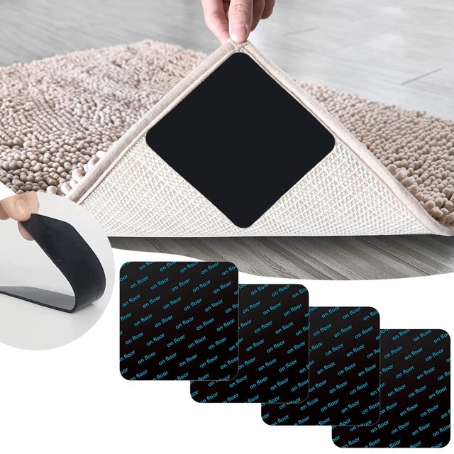 Music Book Clip 4 Piece Vacuum Technology Carpet Pad For Hardwood