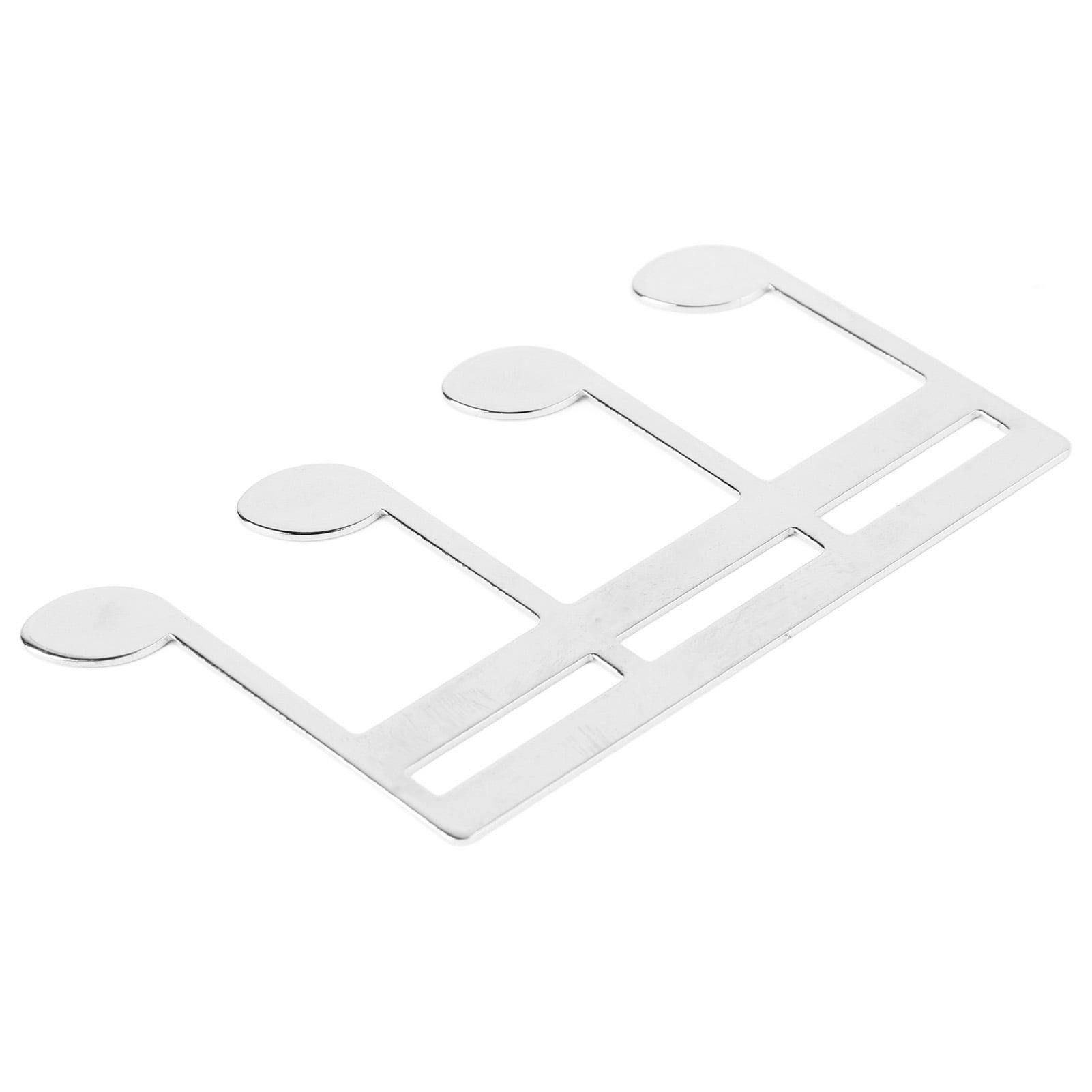 Music Book Clip Metal Portable Sheet Music Holder Book Page Holder Clip