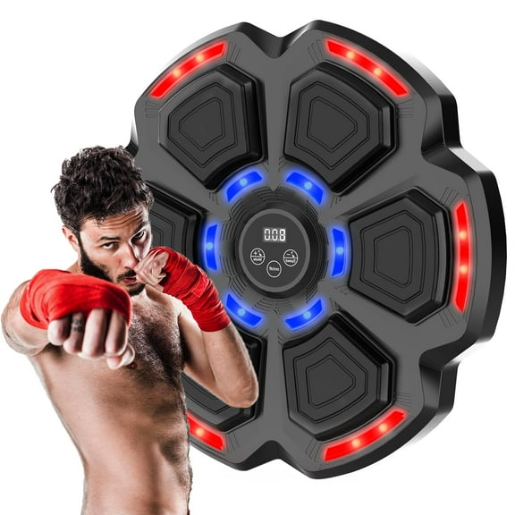 Music Boxing Machine for Adult, Boxing Wall Mount Machine for Kids, Bluetooth Smart Boxing Traineing Machine for Home, Office, Gym, Electronic Music Punching