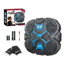 Music Boxing Machine, Boxing Wall Mount Machine for Kids Adult, Bluetooth Smart Boxing Traineing Machine with Boxing Gloves, Boxing Workout Equipment Target for Home, Office, Gym (2025 Upgrade)