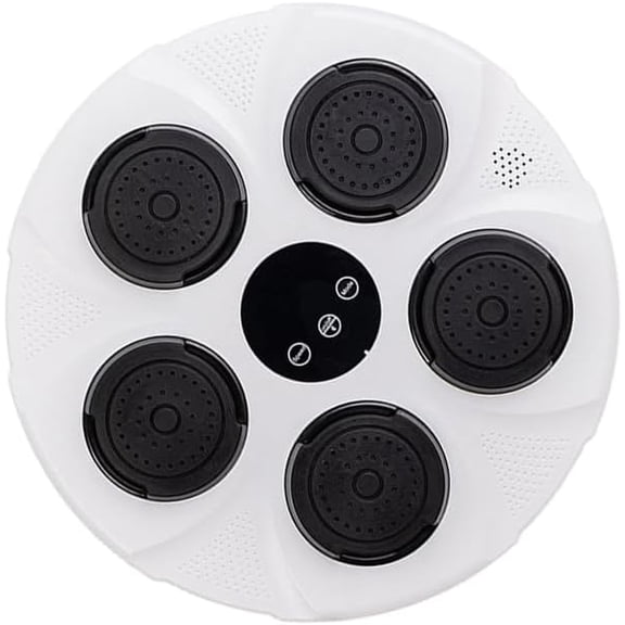 Music Boxing Machine with LED Display Counting Electronic Boxing Wall Target, Includes Gloves, Wall-Mounted Training Equipment for Home Exercise & Stress Release