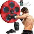 thumbnail image 1 of Music Boxing Machine, Rechargeable Boxing Equipment Wall Mount, Home Smart Boxing Target Workout Machine, Electronic Focus Agility Training Digital Boxing for Kids and Adults (with Boxing Gloves), 1 of 8