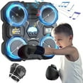 thumbnail image 1 of Kids Bluetooth Boxing Machine - Interactive Wall Mount Punching Bag with Music Sync  Safe Fitness Toy for Children Ages 6-12, 1 of 7