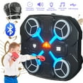 thumbnail image 1 of Music Boxing Machine for Kids, Smart Bluetooth Boxing Training Equipment with Gloves Wall Mounted, Workout Punching Machine, 1 of 8
