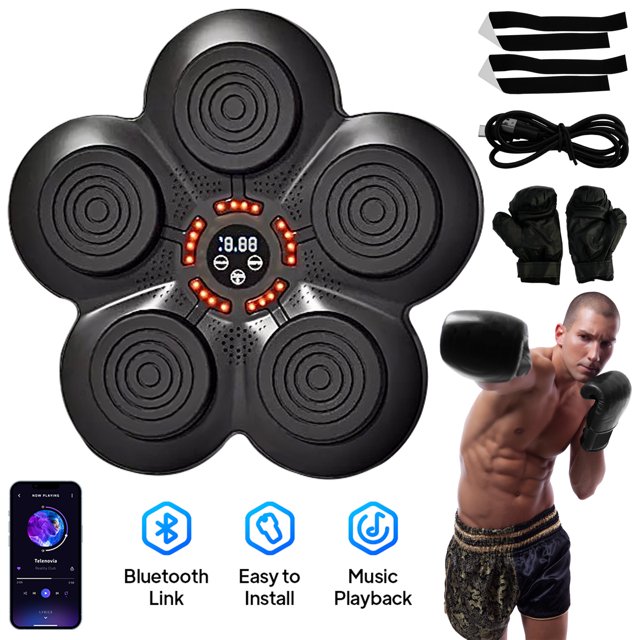 CATGOOD Music Boxing MachineSmart, Music Boxing Trainer, WallMounted