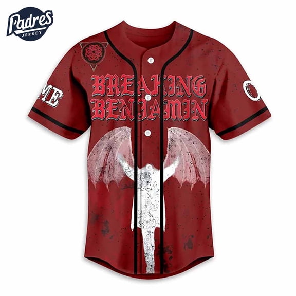 Music Breaking Benjamin Broken I Crawl Back To Life Custom Baseball Jersey