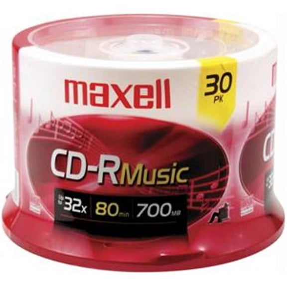 Music CD-R 30-pk spindle