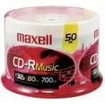 thumbnail image 1 of Music CD-R 50-pk, 1 of 1