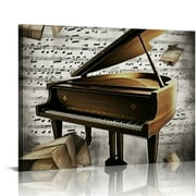 Music Canvas Wall Art Muisc Pictures for Wall Guitar Piano Saxophone and Painting Poster Prints