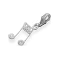 thumbnail image 1 of Music Charm Eighth Note with Lobster Clasp Sterling Silver, 1 of 1