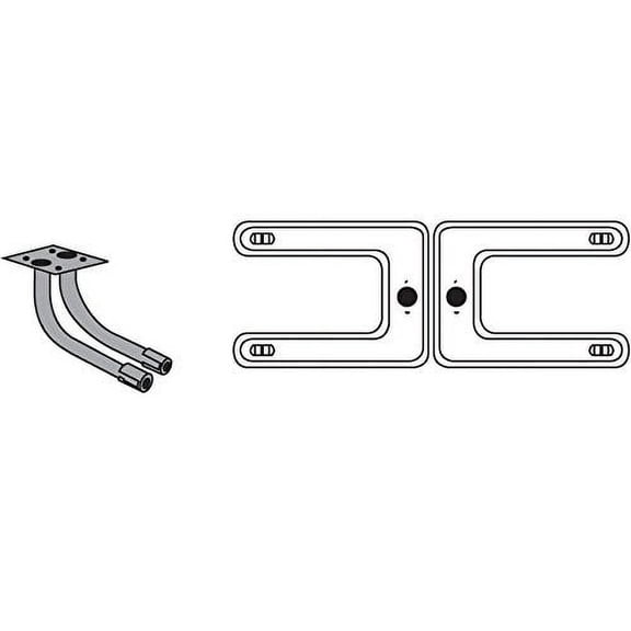 Music City Metals burner head H twn 25 ss 205 x 775 18202