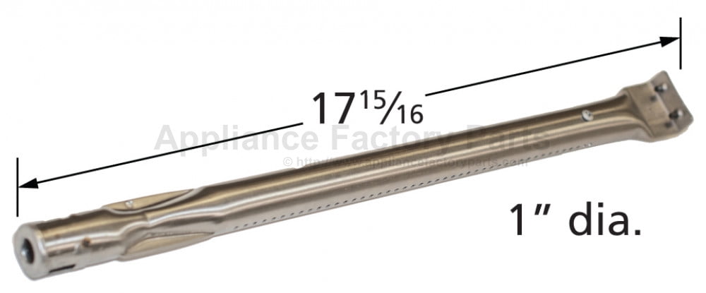 one Music City Metals stainless steel burner 179375 x 1 ins