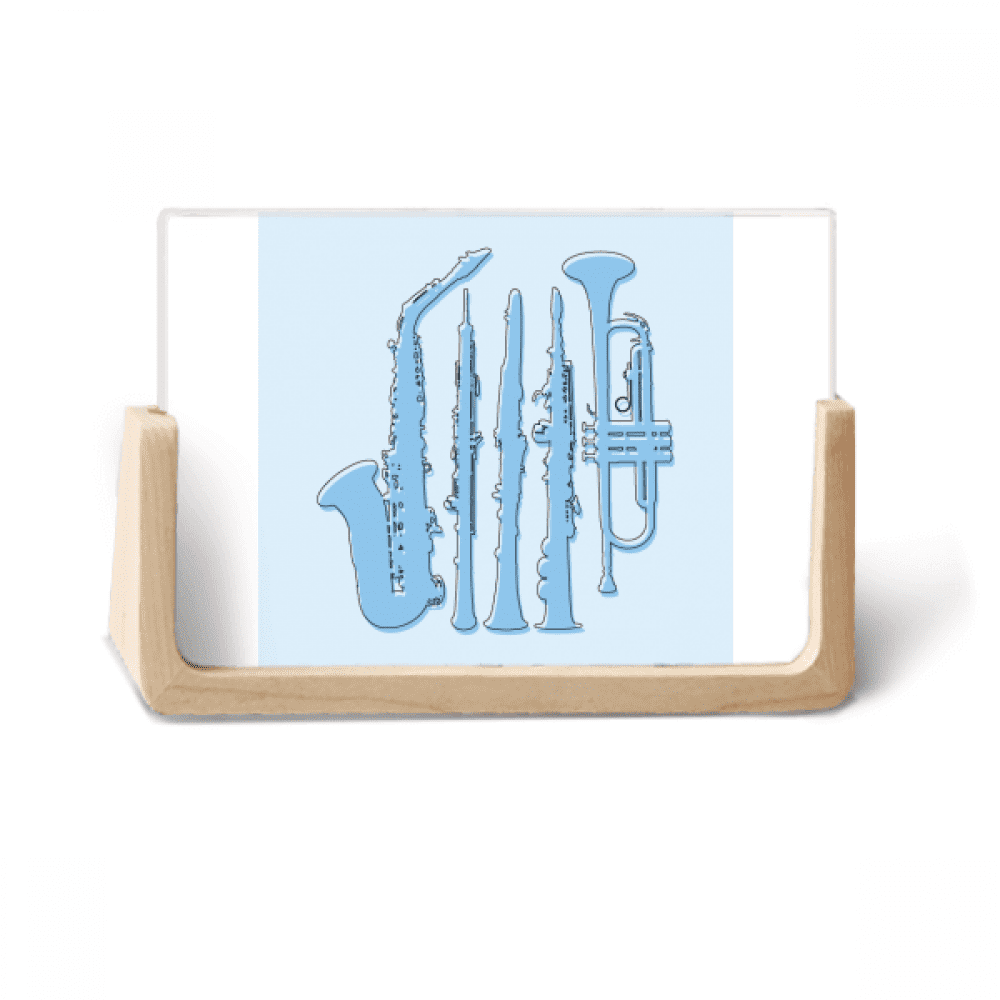 Music Classical Instrument Wind Instrument Photo Wooden Photo Frame ...