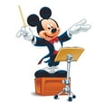 thumbnail image 1 of Music Conductor Cartoon Characters Decors Wall Sticker Art Design Decal for Girls Boys Kids Room Bedroom Nursery Kindergarten Home Decor Stickers Wall Art Vinyl Decoration (40x35 inch), 1 of 1