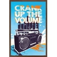 thumbnail image 1 of Music - Crank Up the Volume Wall Poster, 14.725" x 22.375", Framed, 1 of 3