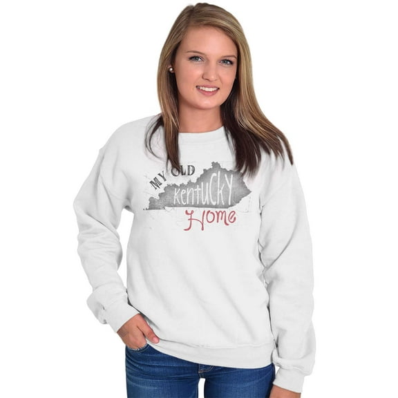 Music Crewneck Sweat Shirts Sweatshirts My Old Kentucky Home Southern Pride Gift KY